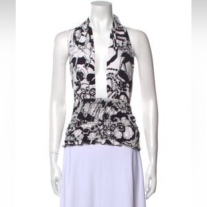 Chanel Logo Halter Top